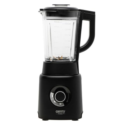 Blender de masa Camry CR 4089, 2000 W, Pahar sticla 1.7 l, Functie zdrobire gheata (Negru)