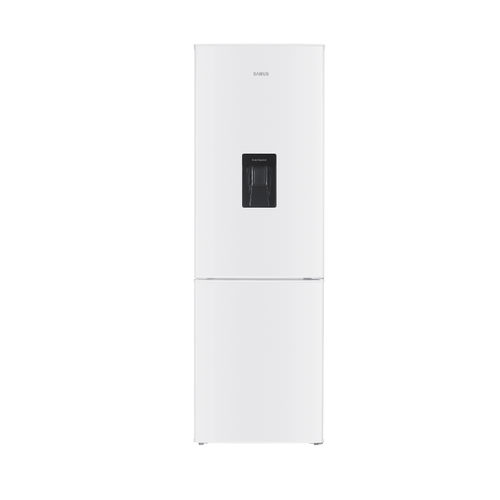 Combina frigorifica Samus SCW396ED, 330 l, Clasa E, Dozator de apa, Usi reversibile, H 185.8 cm (Alb)