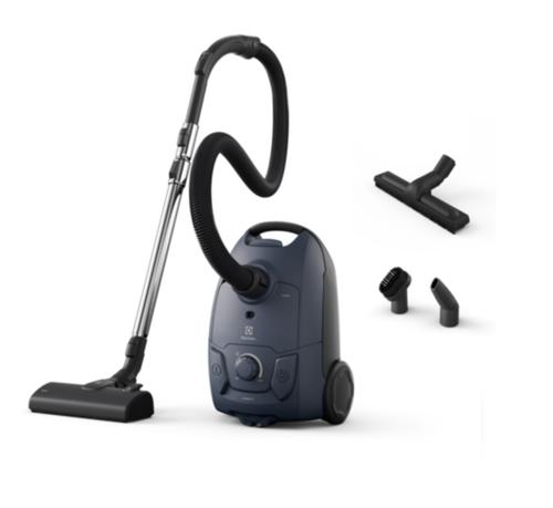Aspirator cu sac Electrolux Seria 500 EB51C2DB, 750 W, Filtru HEPA, Maner ergonomic (Albastru)