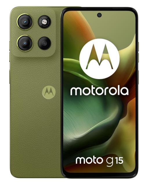 Telefon Mobil Motorola Moto G15, Procesor Mediatek Helio G81 Extreme Octa Core, IPS LCD Capacitive touchscreen 6.72inch, 8GB RAM, 512GB Flash, Camera Duala 50+5MP, Wi-Fi, 4G, Dual Sim, Android (Verde) 1 Telefon Mobil Motorola Moto G15, Procesor Mediatek Helio G81 Extreme Octa Core, IPS LCD Capacitive touchscreen 6.72inch, 8GB RAM, 512GB Flash, Camera Duala 50+5MP, Wi-Fi, 4G, Dual Sim, Android (Verde)