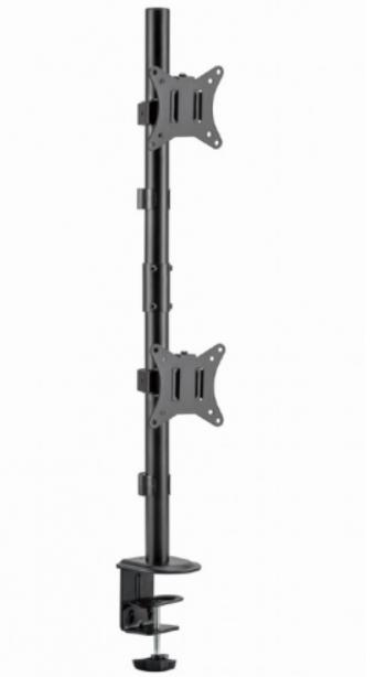 Suport monitor Gembird MA-D2-02, 17”-32”, 9kg (Negru)