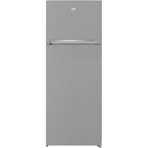 Frigider cu doua usi BEKO RDNE455K40XBN, No Frost, 406 l, H 185 cm, Clasa E (Argintiu)