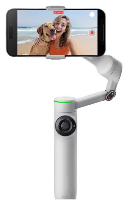 Stabilizator gimbal Insta360 Flow 2 Pro, Bluetooth, Autonomie 10 ore (Gri) 1 Stabilizator gimbal Insta360 Flow 2 Pro, Bluetooth, Autonomie 10 ore (Gri)