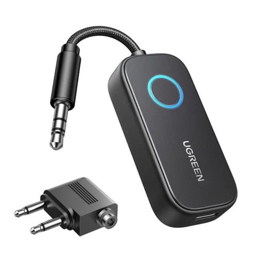 Adaptor Bluetooth Ugreen CM672, 3.5mm (Negru) 1 Adaptor Bluetooth Ugreen CM672, 3.5mm (Negru)