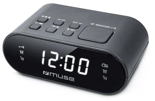 Radio cu ceas Muse M-10 CR, 2 alarme, radio PLL FM (Negru) 1 Radio cu ceas Muse M-10 CR, 2 alarme, radio PLL FM (Negru)