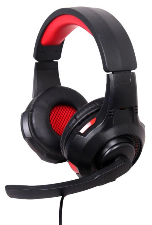 Casti Gaming Gembird GHS-U-5.1-01, USB, Microfon (Negru/Rosu) 1 Casti Gaming Gembird GHS-U-5.1-01, USB, Microfon (Negru/Rosu)