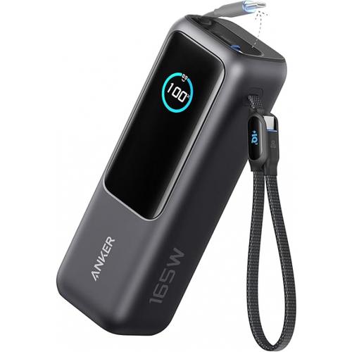 Baterie Externa Anker A1695H11, 25000mAh, 165W, QC + PD, 1 x USB-A - 3 x USB-C, Gri 1 Baterie Externa Anker A1695H11, 25000mAh, 165W, QC + PD, 1 x USB-A - 3 x USB-C, Gri