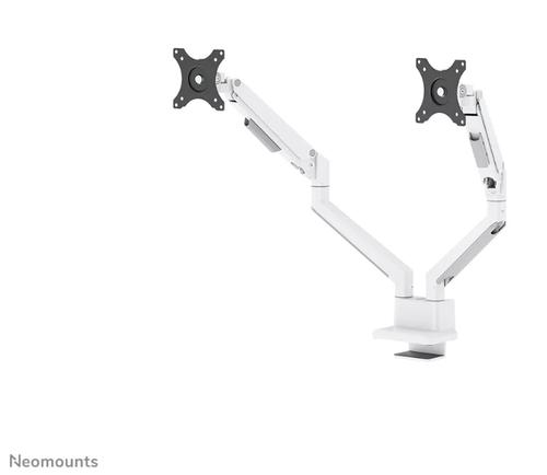 Brat dublu monitor Neomounts DS70-250WH2, 17inch-32inch (Alb)
