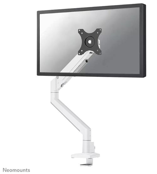Suport monitor de birou NeoMounts DS70-250WH1, ajustabil pe inaltime, rotire si inclinare (Alb)