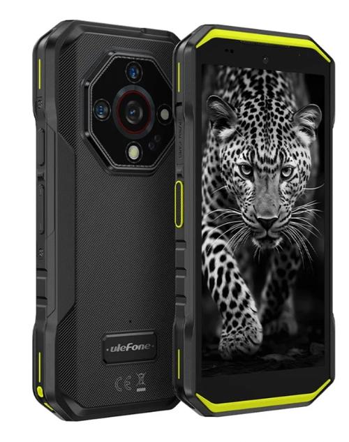 Telefon Mobil Ulefone Armor X32, Procesor MediaTek Helio G91 Octa-Core, Ecran LCD IPS Touchscreen 5.65inch, 6GB RAM, 128GB Flash, Camera Tripla 48+20+2MP, Wi-Fi, 5G, Dual Sim, Android (Negru/Verde)