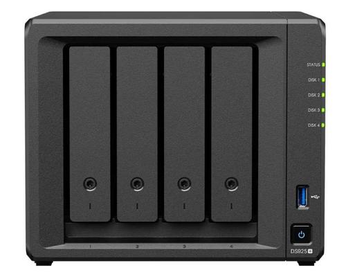 Network Attached Storage Synology DS925+, 4 Bay, AMD Ryzen Quad-Core V1500B, 4GB DDR4, M.2 NVMe, 2x 2.5GbE, 2x USB 3.2 Gen 1, 1x USB-C 1 Network Attached Storage Synology DS925+, 4 Bay, AMD Ryzen Quad-Core V1500B, 4GB DDR4, M.2 NVMe, 2x 2.5GbE, 2x USB 3.2 Gen 1, 1x USB-C