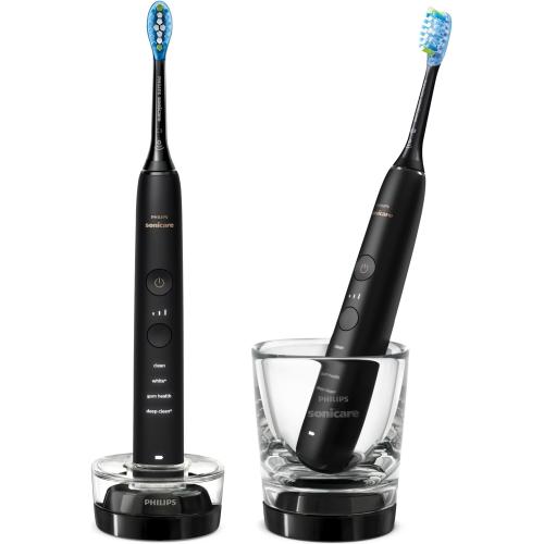 Set 2 periute de dinti electrice sonice Philips Sonicare DiamondClean 9000 HX9914/54, 62000 miscari/minut, 4 moduri de curatare, 3 nivele intensitate, senzor presiune, functia BrushSync, 2 baze de incarcare, 2 capete de periere, aplicatie Sonicare, Negru 1 Set 2 periute de dinti electrice sonice Philips Sonicare DiamondClean 9000 HX9914/54, 62000 miscari/minut, 4 moduri de curatare, 3 nivele intensitate, senzor presiune, functia BrushSync, 2 baze de incarcare, 2 capete de periere, aplicatie Sonicare, Negru