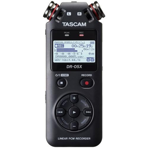 Recorder portabil Tascam DR-05X, 128 GB, USB, Negru 1 Recorder portabil Tascam DR-05X, 128 GB, USB, Negru