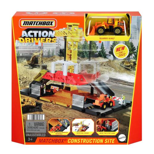 Set de joaca Matchbox Set Action - Santier 1 Set de joaca Matchbox Set Action - Santier