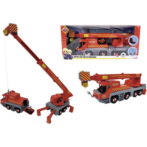 Vehicul cu macara de salvare Fireman Sam, 2 in 1, cu sunete 1 Vehicul cu macara de salvare Fireman Sam, 2 in 1, cu sunete