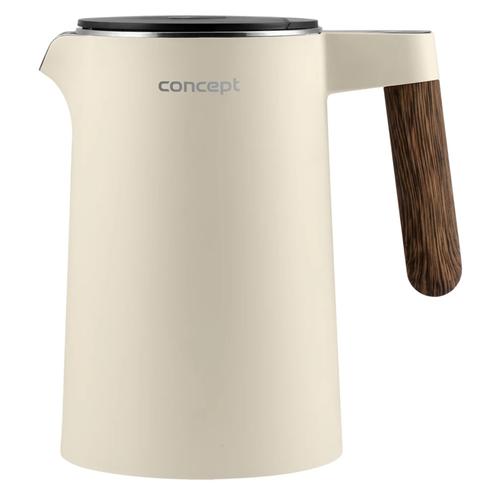 Fierbator electric Concept Norwood RK3304, 1.5 l, 2200 W (Crem) 1 Fierbator electric Concept Norwood RK3304, 1.5 l, 2200 W (Crem)