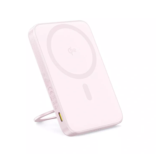 Baterie externa Baseus PicoGo Qi2 Magnetic 5000mAh, 20W/ USB-C, 15W/Wireless (Roz) 1 Baterie externa Baseus PicoGo Qi2 Magnetic 5000mAh, 20W/ USB-C, 15W/Wireless (Roz)