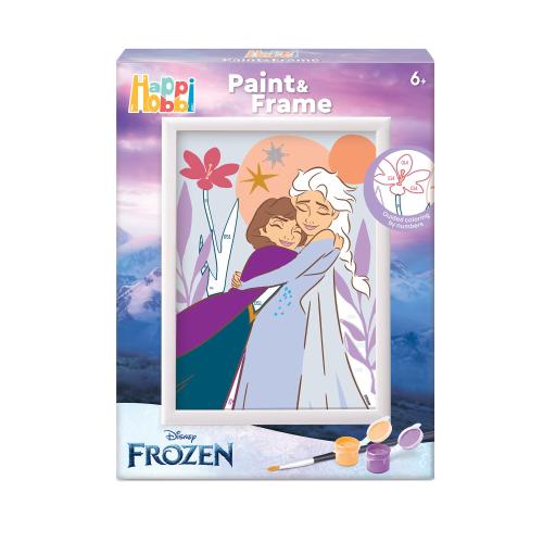 Set pentru desen HappiHobbi - Picteaza & Inrameaza, Disney Frozen 1 Set pentru desen HappiHobbi - Picteaza & Inrameaza, Disney Frozen