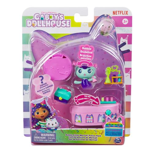 Set de joaca Gabby's Dollhouse - Bobble Kitty, Mercat si Camera Potiunilor 1 Set de joaca Gabby's Dollhouse - Bobble Kitty, Mercat si Camera Potiunilor