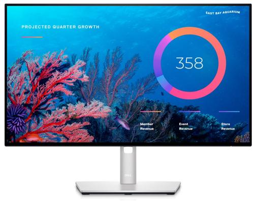 Monitor IPS LED Dell 23.8inch U2422HE, Full HD (1920 x 1080), HDMI, DisplayPort, Pivot (Argintiu) 1 Monitor IPS LED Dell 23.8inch U2422HE, Full HD (1920 x 1080), HDMI, DisplayPort, Pivot (Argintiu)