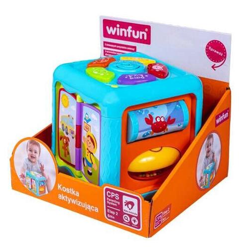 Cub senzorial Smily Play, Lumini si Sunete, Multicolor, 20x19x18.5cm 1 Cub senzorial Smily Play, Lumini si Sunete, Multicolor, 20x19x18.5cm