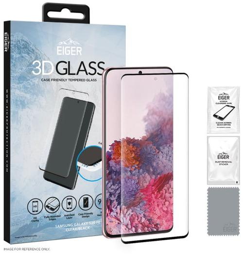 Folie Protectie Sticla Eiger 3D Case Friendly EGSP00667 pentru Samsung Galaxy S20 FE G780 (Negru) 1 Folie Protectie Sticla Eiger 3D Case Friendly EGSP00667 pentru Samsung Galaxy S20 FE G780 (Negru)