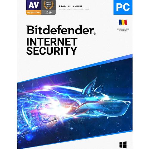 Bitdefender Internet Security 1 dispozitiv + 1 dispozitiv gratuit, 1 an, Licenta noua, Retail 1 Bitdefender Internet Security 1 dispozitiv + 1 dispozitiv gratuit, 1 an, Licenta noua, Retail