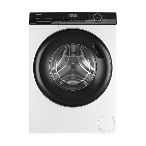 Masina de spalat rufe frontala Haier HW90-BP14939, Steam, 9 kg, 1400 rpm, Clasa A, Motor inverter BPM, 15 programe (Alb)