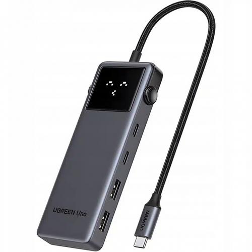 USB-C Hub UGREEN CM888 Uno, 2 x USB-A, 3 x USB-C, 1 x HDMI (Gri) 1 USB-C Hub UGREEN CM888 Uno, 2 x USB-A, 3 x USB-C, 1 x HDMI (Gri)
