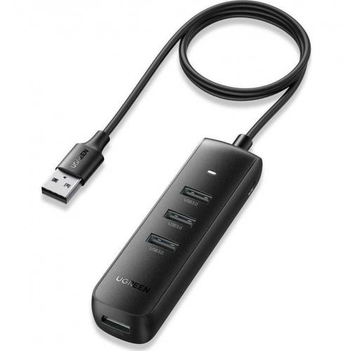 Hub USB UGREEN CM416, 4 x USB-A, 1m (Negru) 1 Hub USB UGREEN CM416, 4 x USB-A, 1m (Negru)