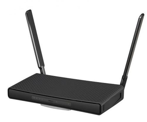 Router Wireless MikroTik RBD53iG-5HacD2HnD, Gigabit, 1200 Mbps, 2 Antene externe (Negru) 1 Router Wireless MikroTik RBD53iG-5HacD2HnD, Gigabit, 1200 Mbps, 2 Antene externe (Negru)