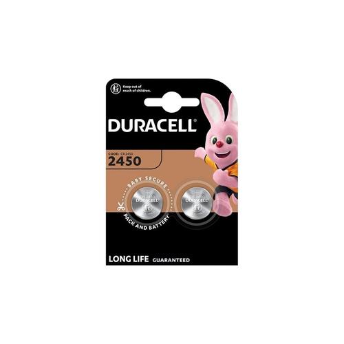 Set 2 baterii, Duracell, Lithium, CR2450, DL2450, 3V 1 Set 2 baterii, Duracell, Lithium, CR2450, DL2450, 3V