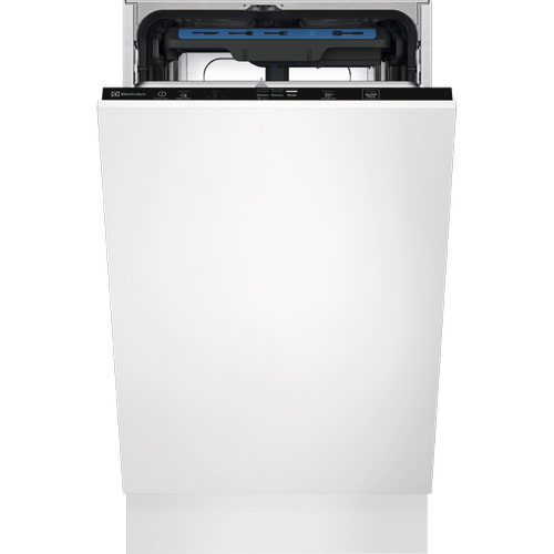 Masina de spalat vase incorporabila Electrolux EEA23200L, 10 seturi, 6 programe, AirDry, QuickSelect, Clasa E, Motor inverter, 45 cm (Alb)