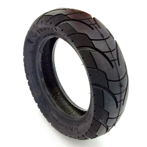 Anvelopa cauciuc TUOVT 8.5x3inch pentru trotinete elctrice (Negru) 1 Anvelopa cauciuc TUOVT 8.5x3inch pentru trotinete elctrice (Negru)