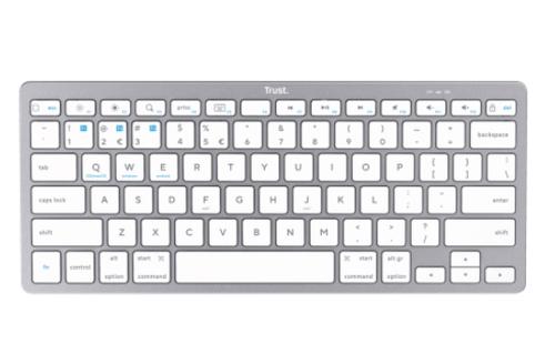 Tastatura Trust 24651, Bluetooth (Alb)