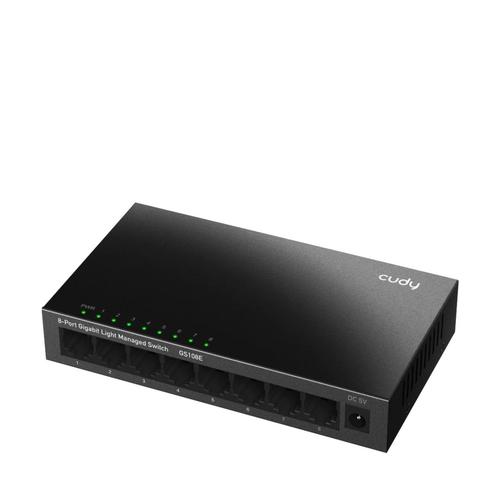 Switch 8-port Cudy GS108E, 8xGigabit LAN, 10/100/1000 Mbps 1 Switch 8-port Cudy GS108E, 8xGigabit LAN, 10/100/1000 Mbps