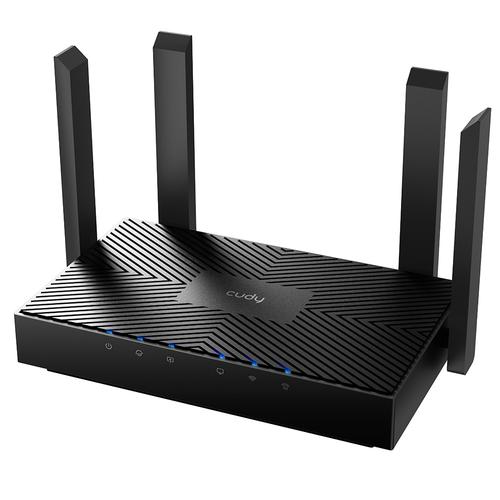 Router Wireless Cudy WR3000, AX3000, Dual-Band, Wi-Fi 6, Dual-Core 1.3GHz, Cudy Mesh 1 Router Wireless Cudy WR3000, AX3000, Dual-Band, Wi-Fi 6, Dual-Core 1.3GHz, Cudy Mesh