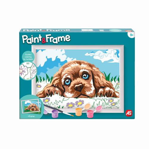 Set pictura Paint & Frame - Catelusul iubitor 1 Set pictura Paint & Frame - Catelusul iubitor
