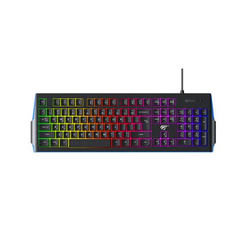 Tastatura Gaming Havit Gamenote KB866L, iluminare Rainbow, USB (Negru) 1 Tastatura Gaming Havit Gamenote KB866L, iluminare Rainbow, USB (Negru)