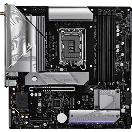Placa de baza ASRock B860M LIVEMIXER WIFI, Intel B860, LGA 1851, DDR5, mATX