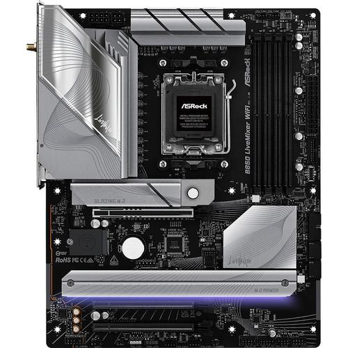 Placa de baza ASRock B850 LiveMixer WiFi, AMD B850, AM5, DDR5, ATX