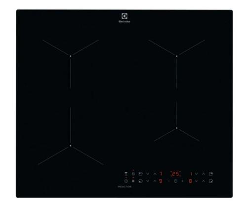 Plita incorporabila Electrolux LIL61434C, Inductie, 4 Zone de gatit, Booster, Conectivitate hota, 60 cm (Negru)