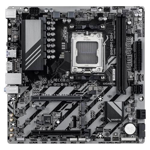 Placa de baza GIGABYTE B840M D2H, AMD B840, Socket AM5, mATX