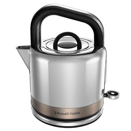 Fierbator de apa Russell Hobbs Distinctions Titanium 26422-70, 1350 W, 1.5 l, Indicator nivel apa, Filtru, Iluminare, Stocare cablu (Inox) 1 Fierbator de apa Russell Hobbs Distinctions Titanium 26422-70, 1350 W, 1.5 l, Indicator nivel apa, Filtru, Iluminare, Stocare cablu (Inox)