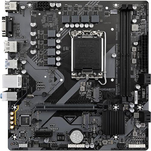 Placa de baza GIGABYTE B760M E, DDR5, Intel B760, LGA 1700, mATX