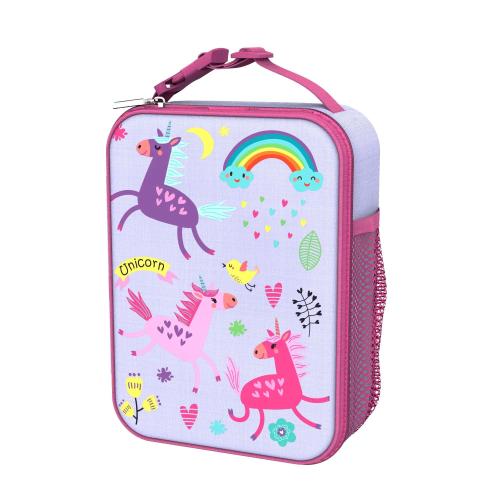Geanta termoizolanta pentru pranz, 26,5 x 19,5 cm, Unicorns - Ion8 1 Geanta termoizolanta pentru pranz, 26,5 x 19,5 cm, Unicorns - Ion8