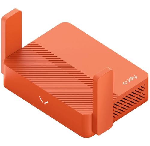 Router Wireless Cudy AC1200 Gigabit Dual Band, 3 x RJ45, 300Mbps - 867Mbps, Portocaliu