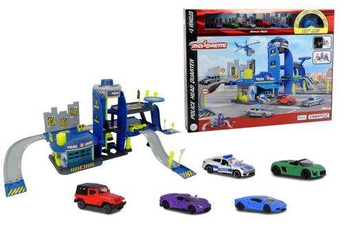 Set de joaca Majorette - Sectia de politie cu sunete si lumini