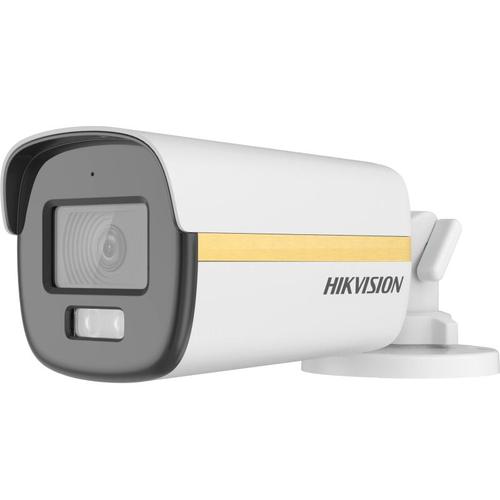 Camera supraveghere exterior HikVision ColorVu DS-2CE12DF3T-LFS, 2 MP, 2.8 mm, IR / lumina alba 40 m, microfon 1 Camera supraveghere exterior HikVision ColorVu DS-2CE12DF3T-LFS, 2 MP, 2.8 mm, IR / lumina alba 40 m, microfon