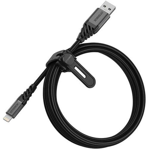 Cablu pentru incarcare si transfer de date Otterbox Premium USB/Lightning 2m Negru 1 Cablu pentru incarcare si transfer de date Otterbox Premium USB/Lightning 2m Negru